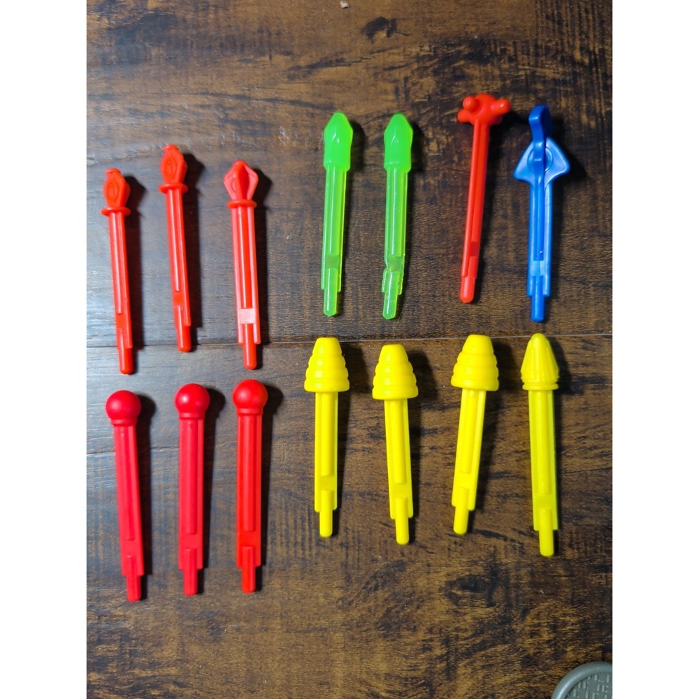 LOT Of 15 Fisher Price Imaginext Projectile weapons replacements Misssiles